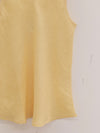 BASERANGE 25 Autumn/Winter DYLIE Vest BAS-TSDYT-FL-AU25-ANA YELLOW